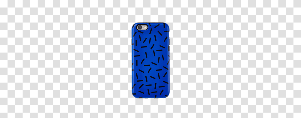 Camille Walala Confetti Blue Mini Phone Case Stringberry, Electronics, Mobile Phone, Cell Phone, Clock Tower Transparent Png