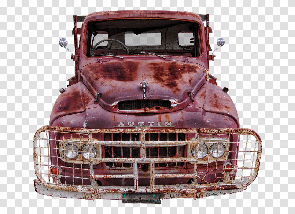 Caminhao Velho, Truck, Vehicle, Transportation, Rust Transparent Png