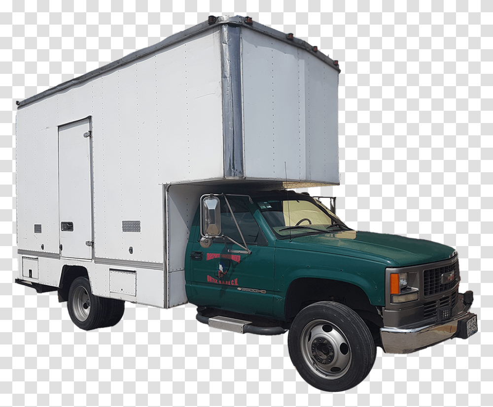 Camion De Mudanza 5 Toneladas, Truck, Vehicle, Transportation, Van Transparent Png