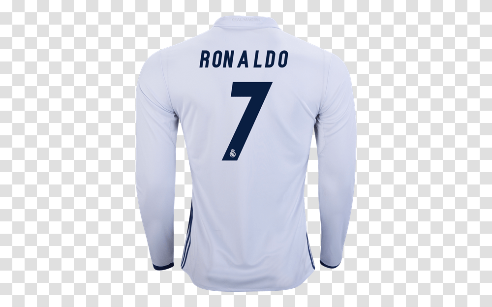 Camisa De Cristiano Ronaldo Manga Larga, Apparel, Shirt, Sleeve Transparent Png
