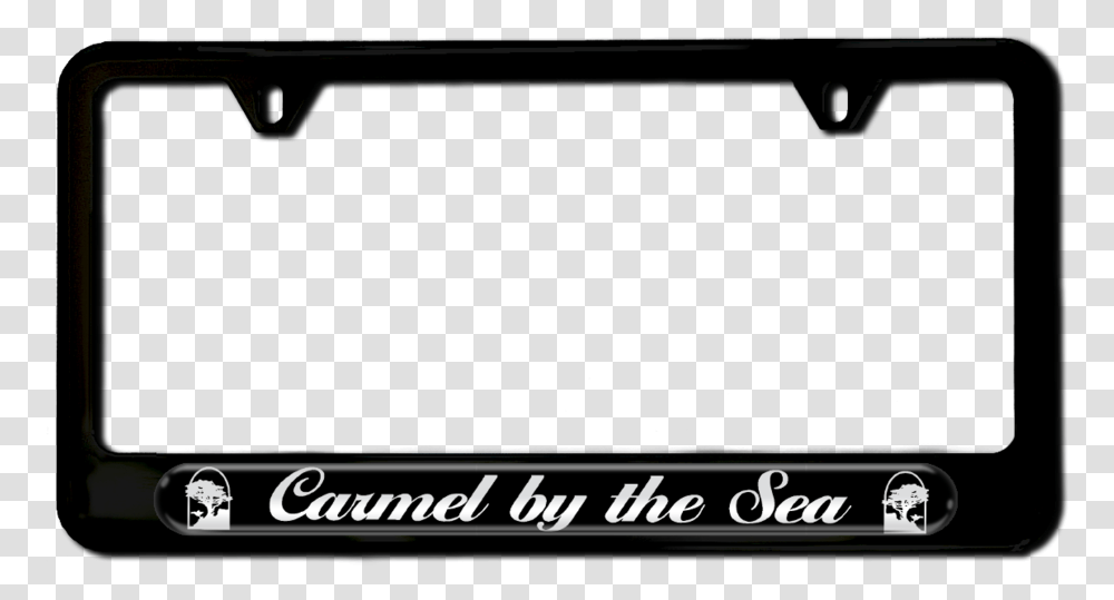 Camisasca Carmel By The Sea License Plate Frame, Monitor, Screen, Electronics Transparent Png