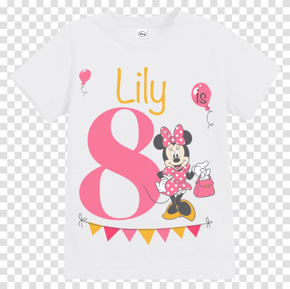 Camiseta Con Minnie Mouse Para, Apparel, T-Shirt Transparent Png