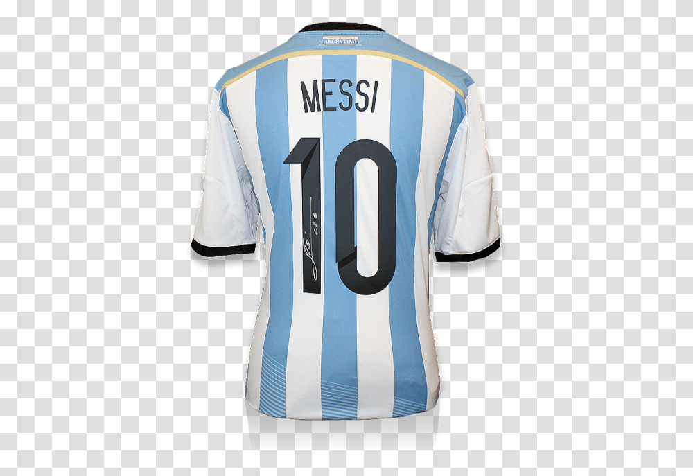 Camiseta De Messi Espalda, Apparel, Shirt, Jersey Transparent Png