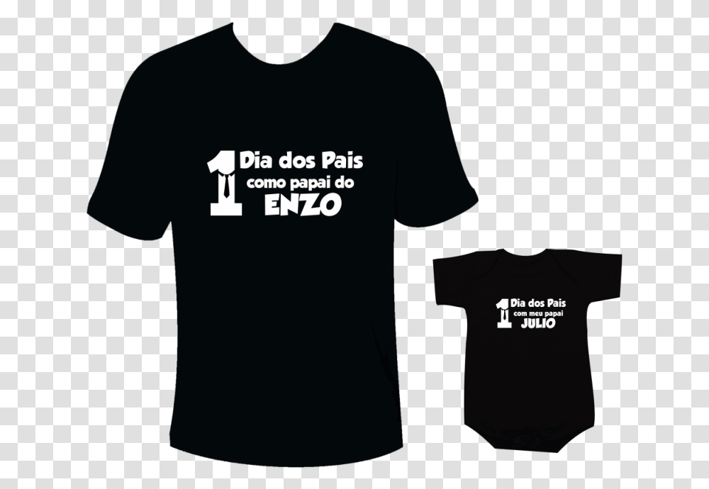 Camiseta Dia Dos Pais Pai E Filha, Apparel, T-Shirt, Person Transparent Png
