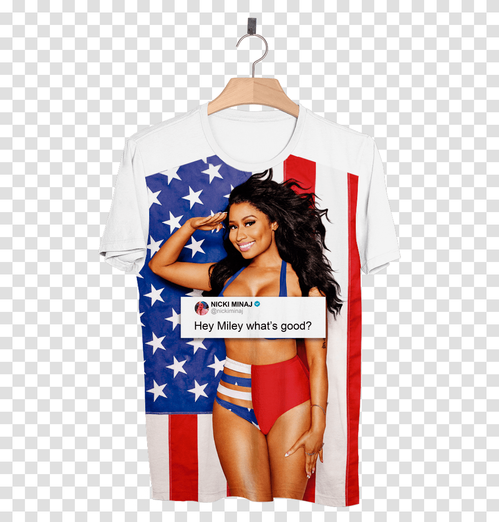 Camiseta Nicki Minaj, Apparel, Person, Human Transparent Png