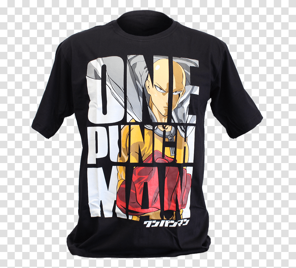 Camiseta One Punch Man, Apparel, T-Shirt, Person Transparent Png
