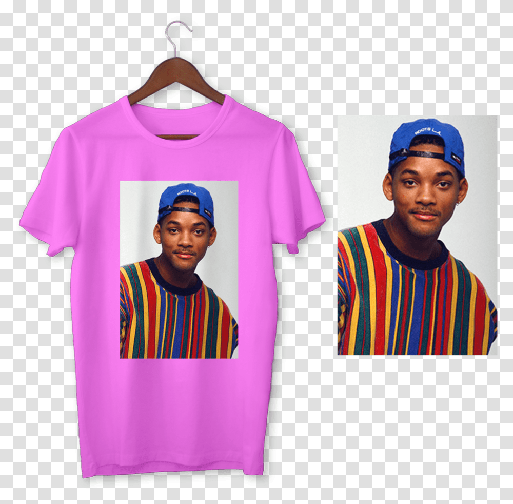 Camiseta Will Smith T Shirt, Apparel, Person, Human Transparent Png