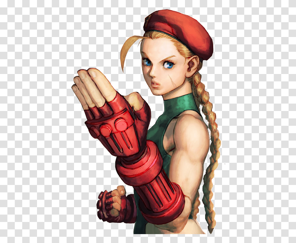 Cammy Street Fighter, Person, Human, Hand, Elf Transparent Png