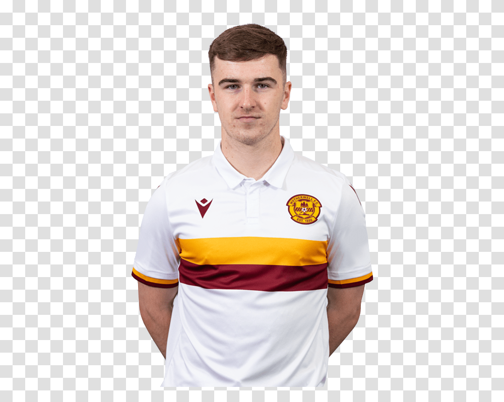 Cammy Williamson Motherwell Football Club Dominique A Auguri, Clothing, Shirt, Person, Jersey Transparent Png