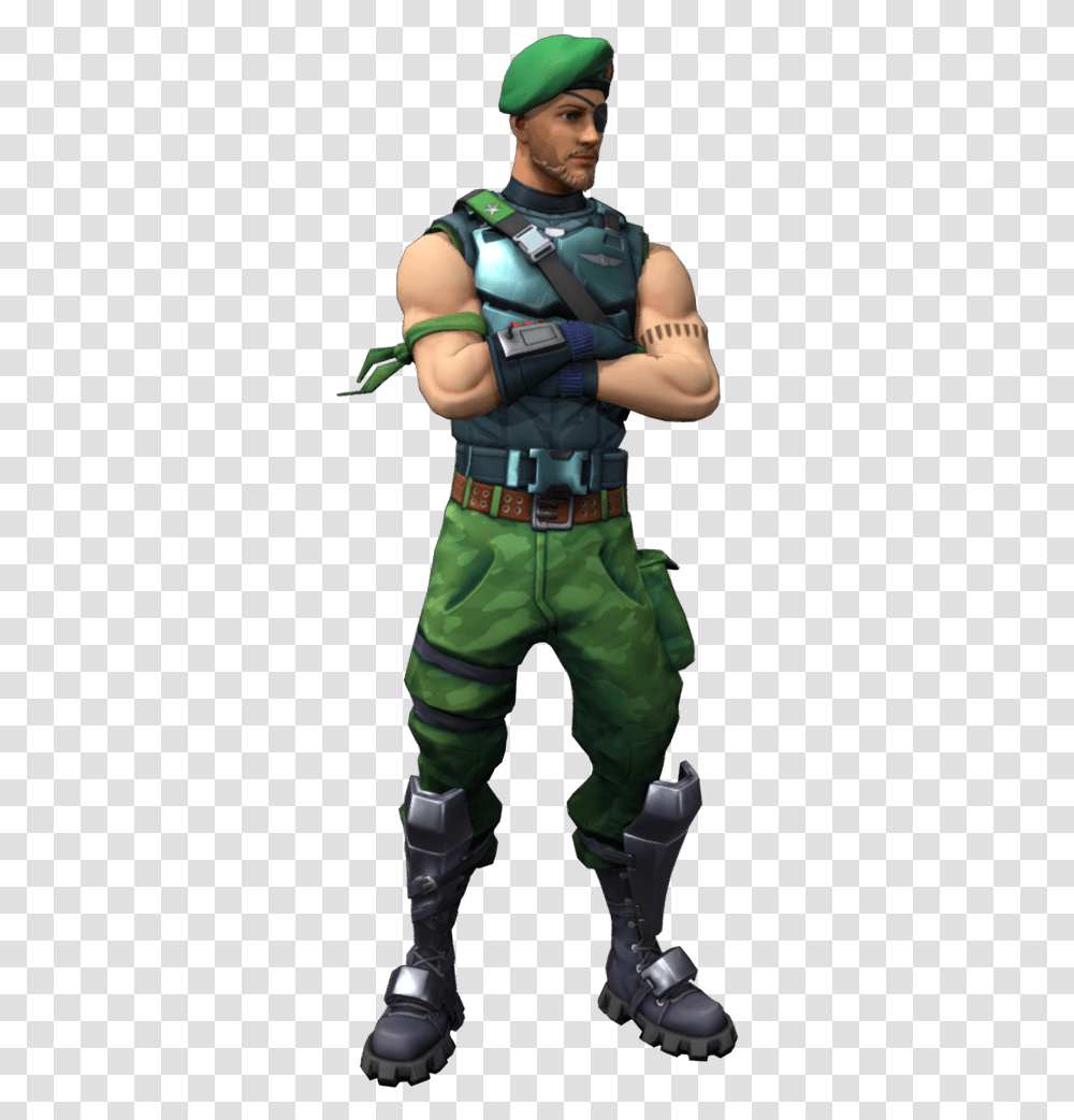 Camo Fort Nite Skin, Person, Human, Figurine, Face Transparent Png