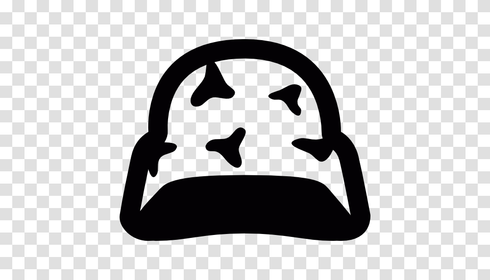 Camouflage Helmet, Stencil Transparent Png