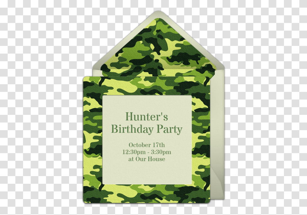 Camouflage Invitation Template Free, Military, Military Uniform, Rug Transparent Png