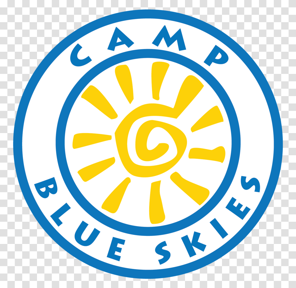 Camp Blue Skies U Logo, Symbol, Trademark, Badge, Emblem Transparent Png
