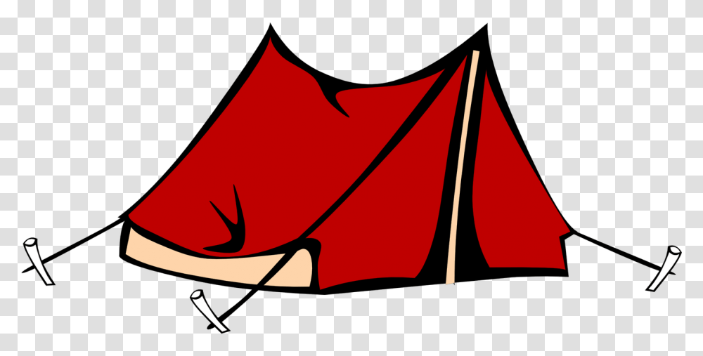Camp Camping Tent Clipart, Flag, Leisure Activities, Boat Transparent Png
