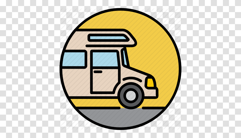 Camp Clipart Camping Holiday, Transportation, Vehicle, Van, Moving Van Transparent Png