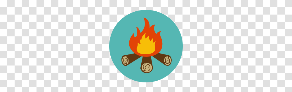Camp Fire Clipart Random, Flame, Light, Logo Transparent Png