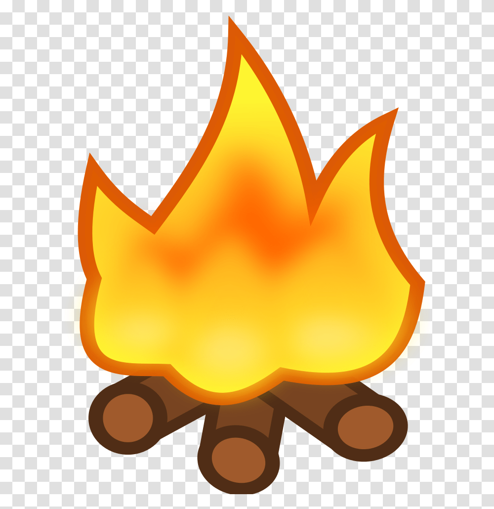 Camp Fire Icon Clipart Download Camp Fire Emoji, Flame, Bonfire, Horse, Mammal Transparent Png