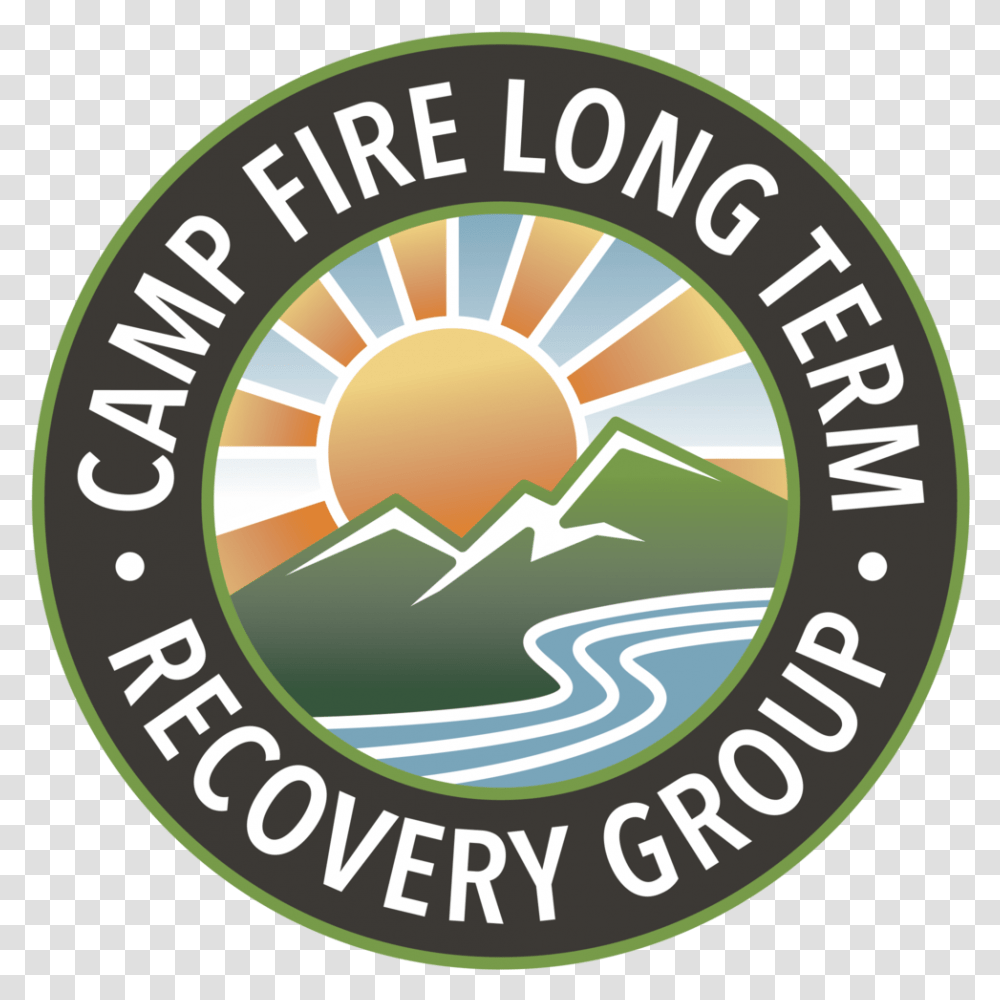 Camp Fire Long Term Recovery Group, Logo, Symbol, Trademark, Field Transparent Png