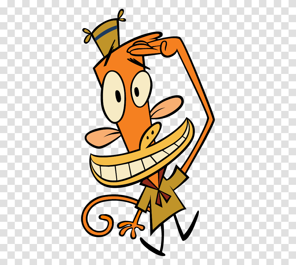 Camp Lazlo The Monkey Saluting Camp Lazlo, Plant, Food, Vegetable, Produce Transparent Png