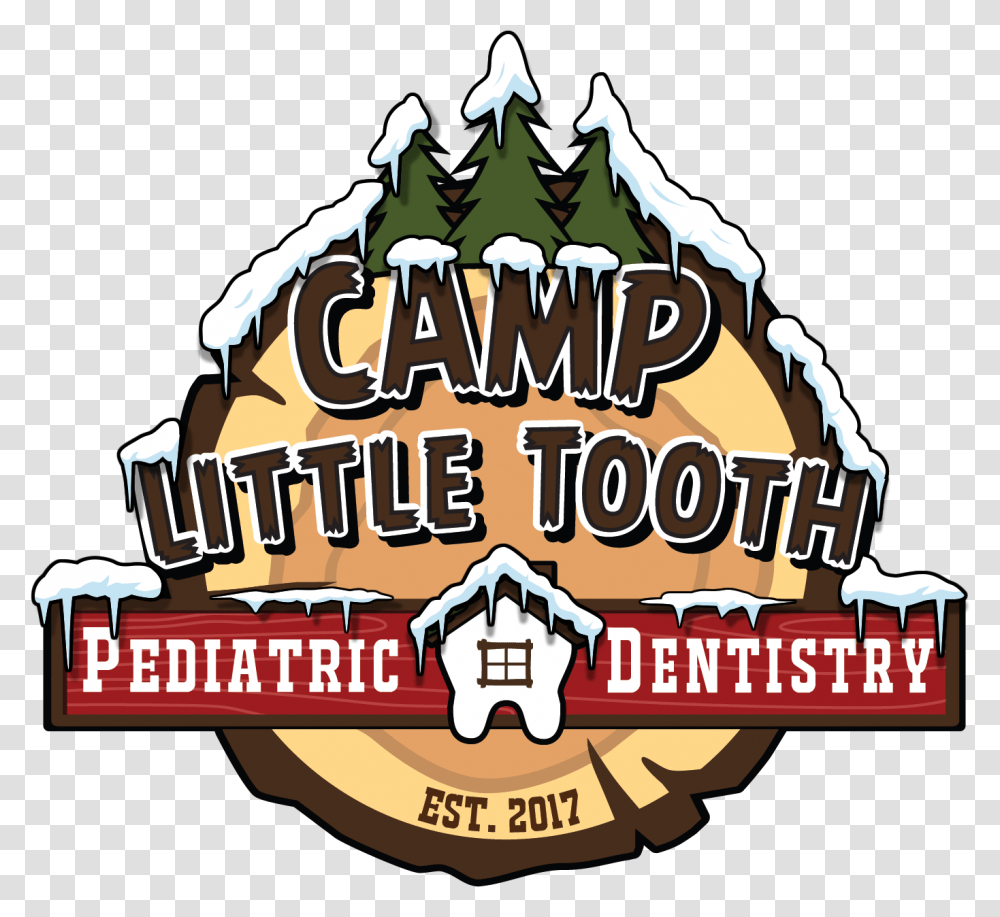 Camp Little Tooth Website Logo Snow Transp Camp Little Tooth, Advertisement, Poster, Leisure Activities Transparent Png