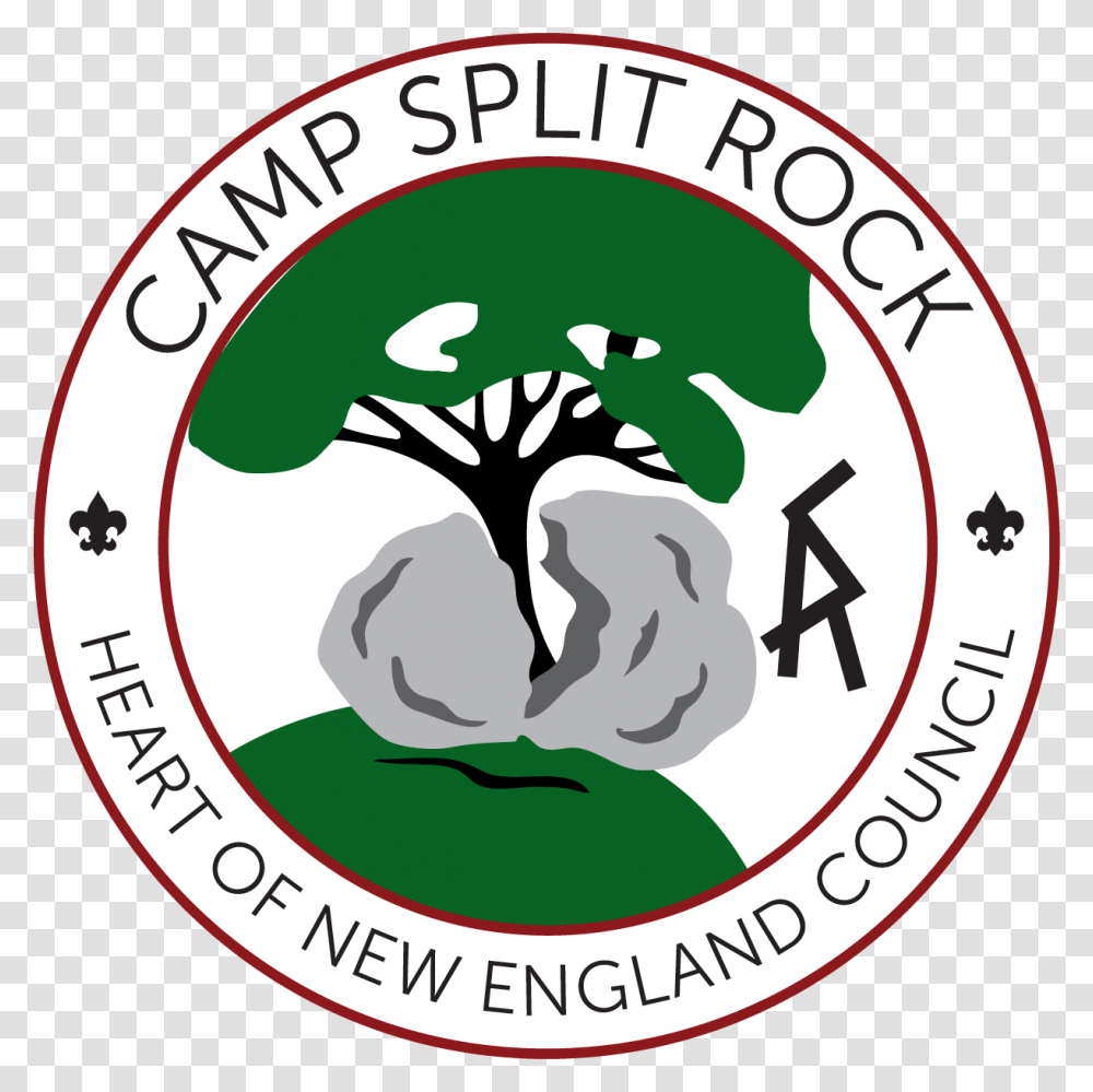 Camp Split Rock, Logo, Label Transparent Png
