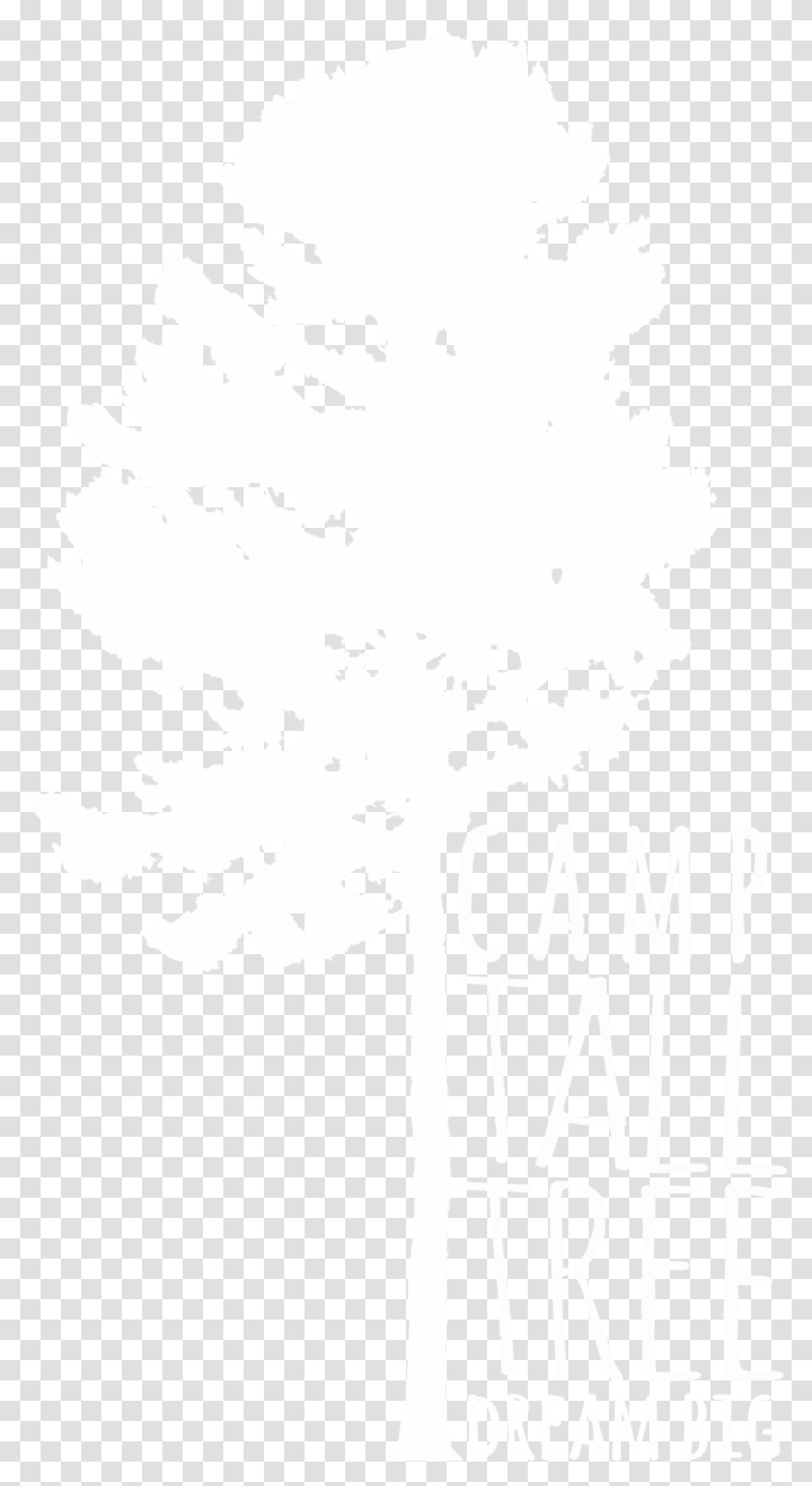 Camp Tall Tree Poster, Plant, Stencil, Text, Leaf Transparent Png