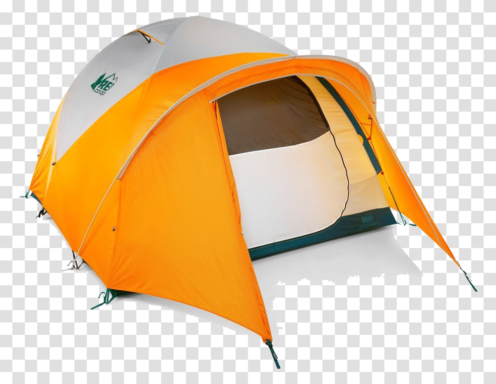 Camp Tent Picture Arts Rei Base Camp 6 Orange, Mountain Tent, Leisure Activities, Camping Transparent Png