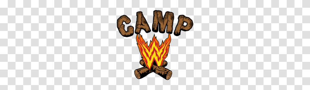 Camp Wwe, Fire, Flame, Bonfire Transparent Png