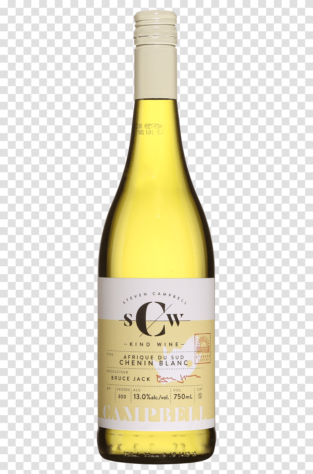 Campbell Kind Wines Chenin Blanc Western Cape Glass Bottle, Alcohol, Beverage, Drink, Wine Bottle Transparent Png