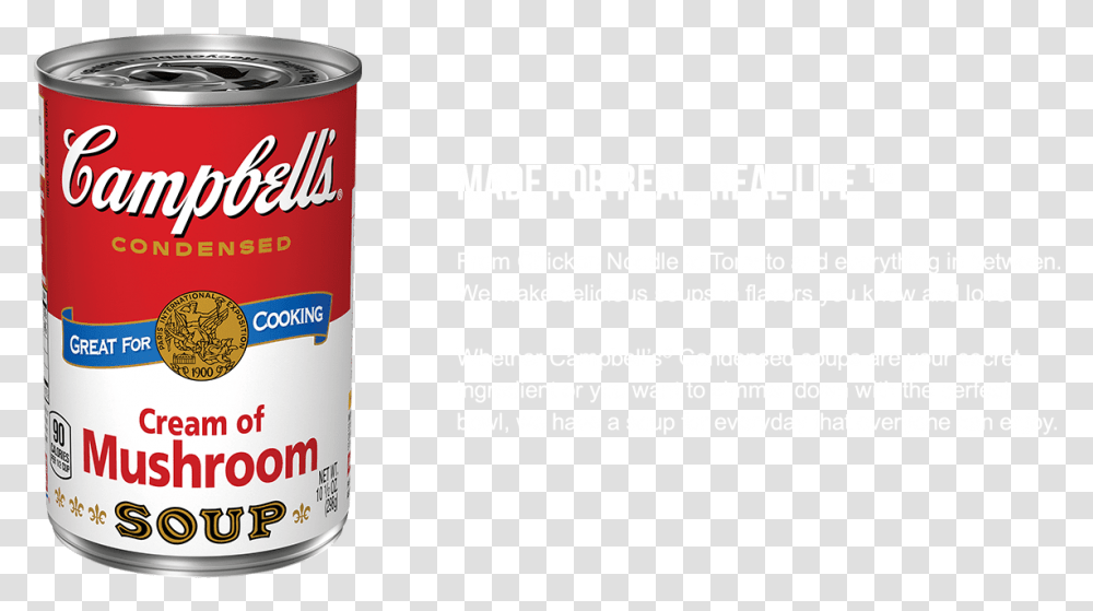 Campbell's Campbell's, Tin, Can, Canned Goods, Aluminium Transparent Png