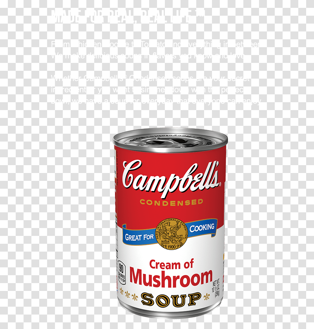 Campbell's Campbell's, Tin, Can, Canned Goods, Aluminium Transparent Png