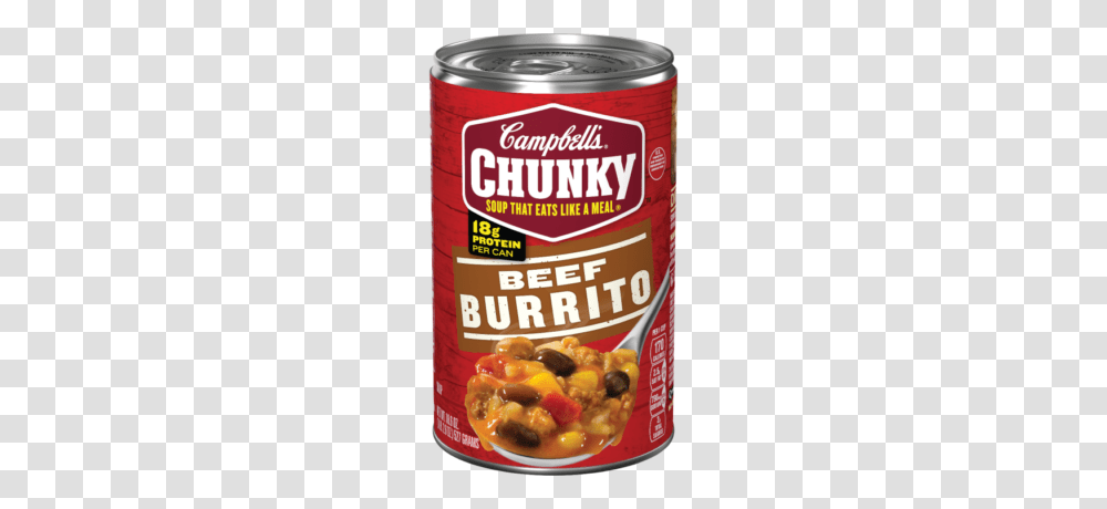 Campbells Beef Burrito Soup, Ketchup, Food, Tin, Can Transparent Png