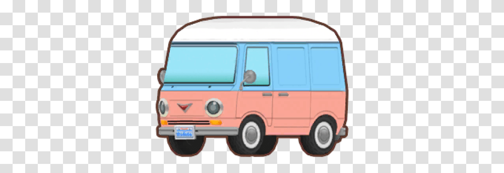 Camper And Vectors For Free Animal Crossing Camper, Minibus, Van, Vehicle, Transportation Transparent Png