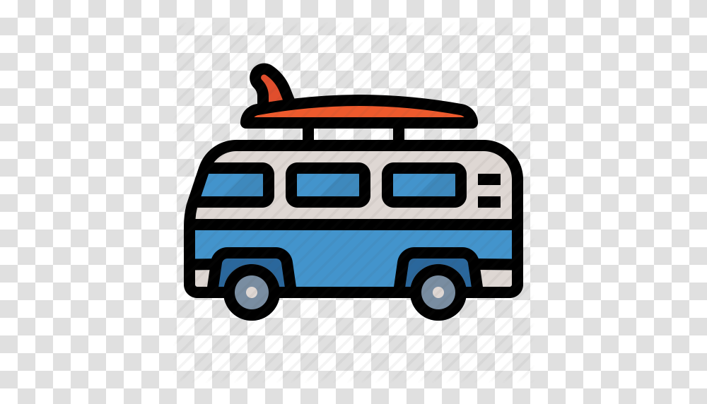Camper Caravan Travel Van Icon, Vehicle, Transportation, Minibus Transparent Png