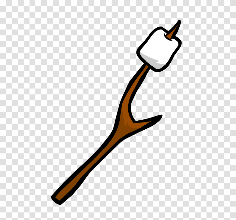 Camper Clipart Roast Marshmallow, Shovel, Tool, Slingshot Transparent Png