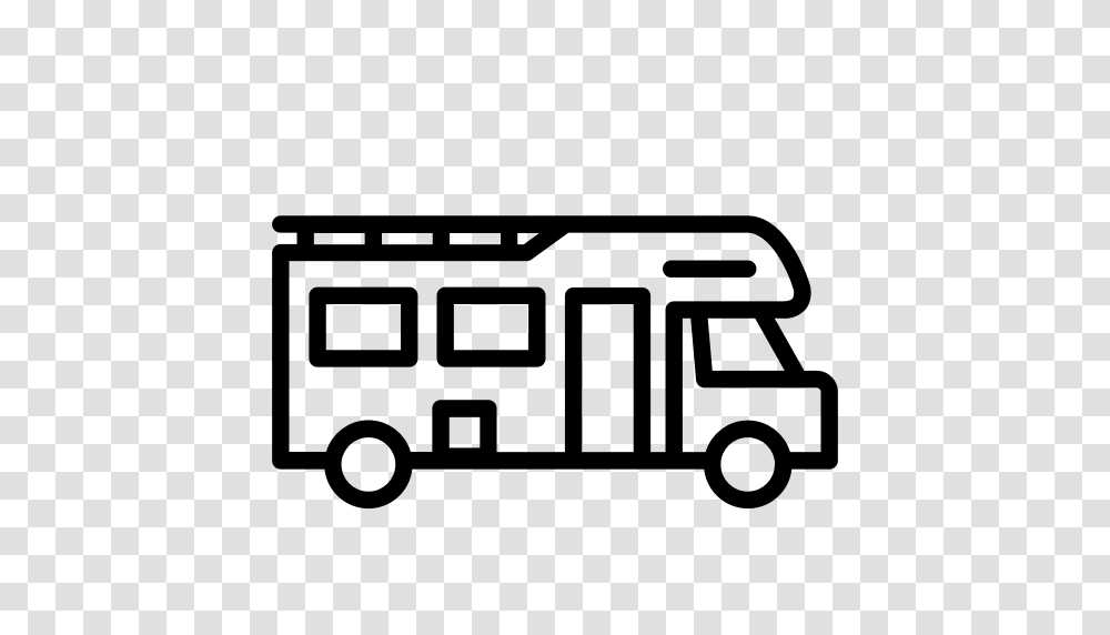 Camper Jeep Motorhome Truck Van Vehicle Icon, Gray, World Of Warcraft Transparent Png
