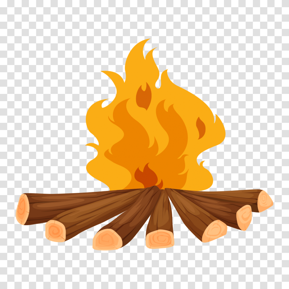 Campfire Bonfire Clip Art, Flame Transparent Png