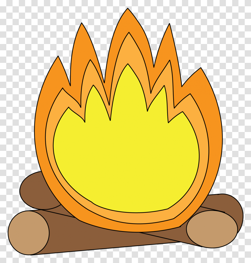 Campfire Camp Cartoon, Flame, Bonfire Transparent Png