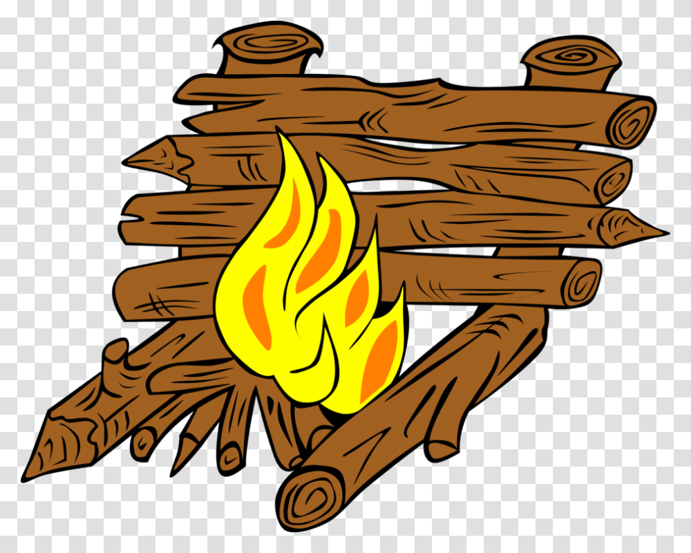 Campfire Camping Outdoor Recreation Colored Fire, Flame, Bonfire, Light Transparent Png