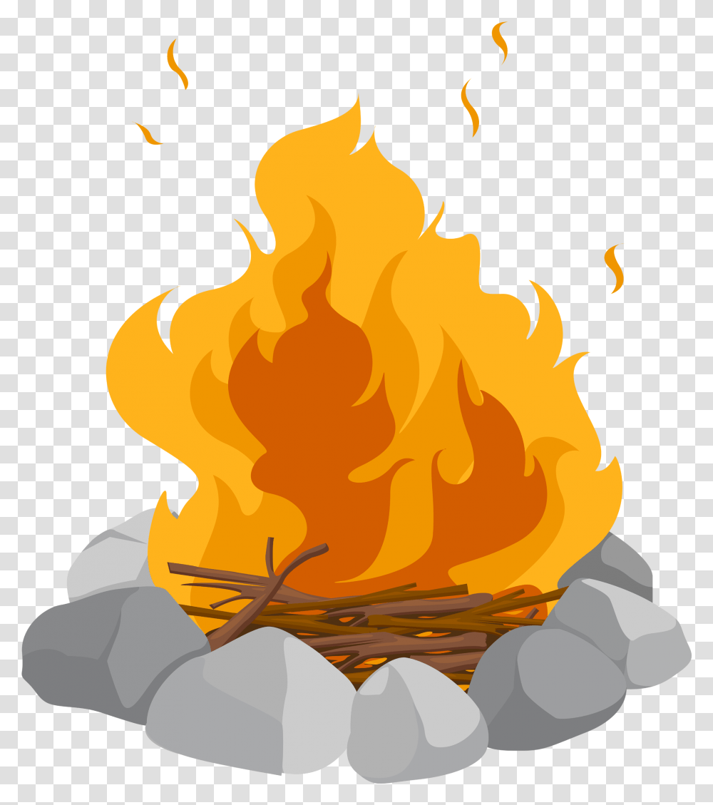 Campfire Cartoon Bonfire Clip Art Campfire Clipart, Flame Transparent Png
