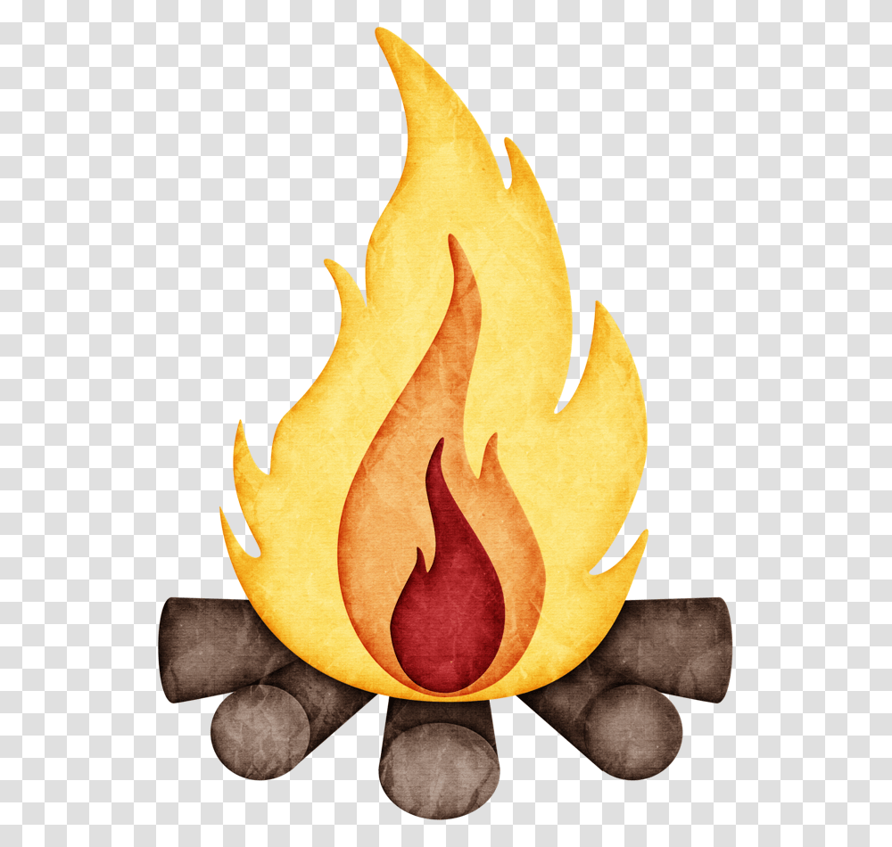 Campfire Clipart Clipart Camp Fire, Flame, Peel Transparent Png