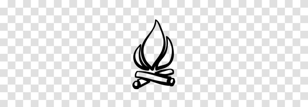 Campfire Clipart Silhouette, Arrow, Stencil, First Aid Transparent Png