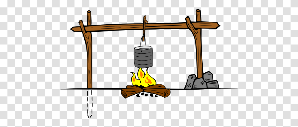 Campfire Cooking Clipart, Slingshot, Light, Arrow, Angler Transparent Png