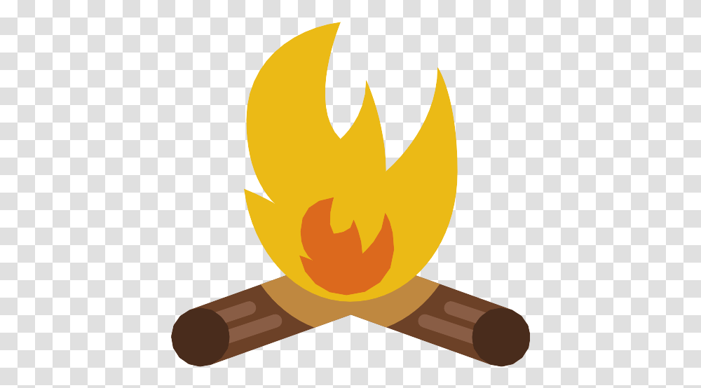 Campfire Icon Camp Fire, Flame, Bonfire Transparent Png