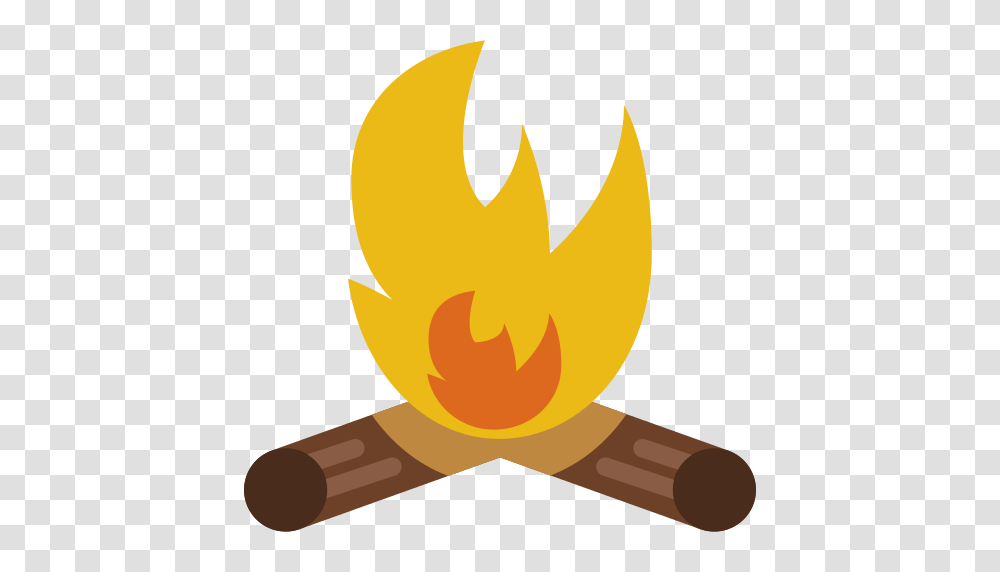 Campfire Icon, Flame, Bonfire Transparent Png
