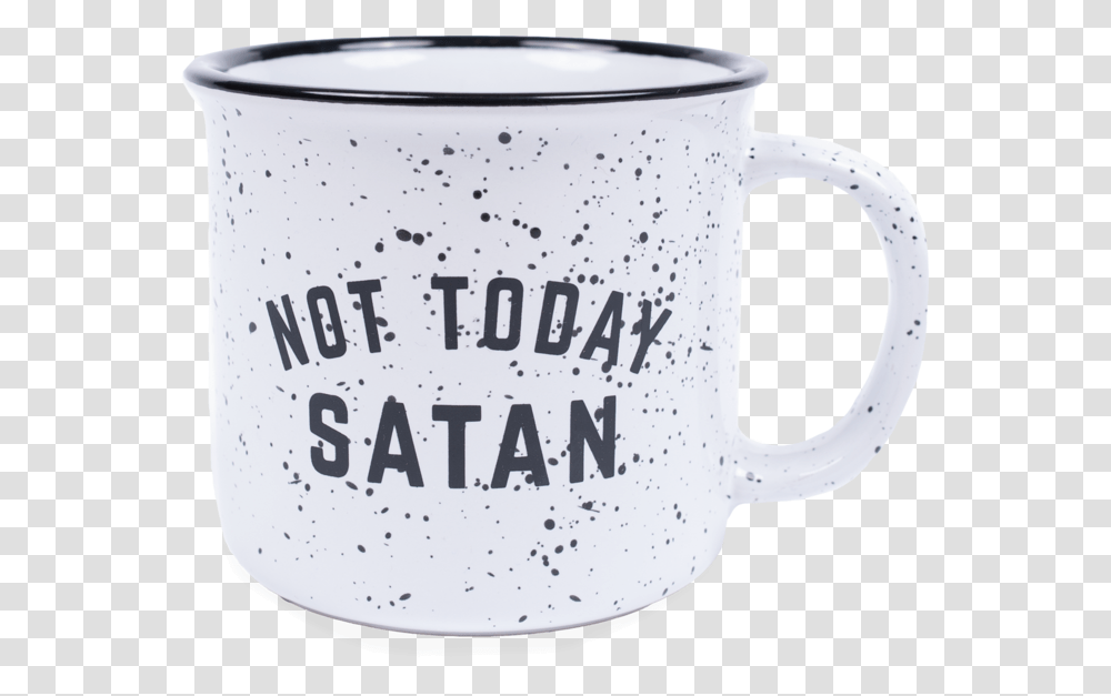 Campfire Mug Not Today Satan Coffee Cup, Milk, Beverage, Drink, Espresso Transparent Png