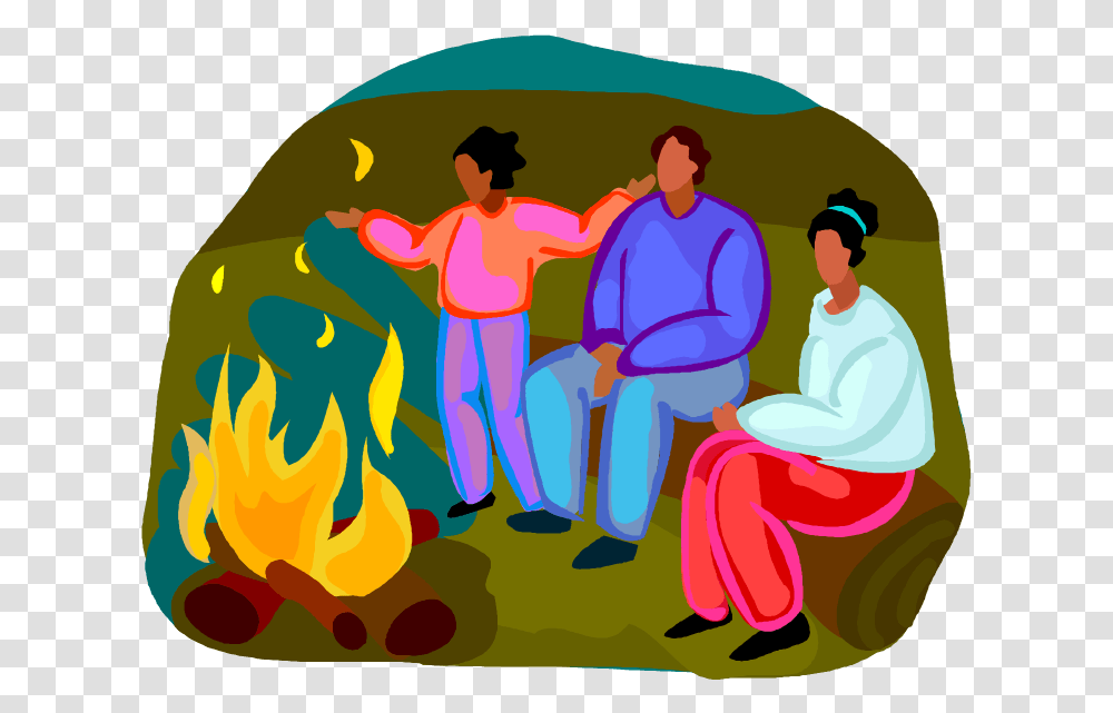 Campfire With People Clipart, Poster, Hand, Crowd, Flame Transparent Png