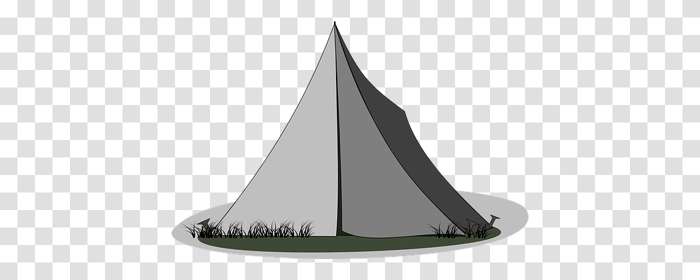Camping Holiday, Triangle, Tent, Leisure Activities Transparent Png
