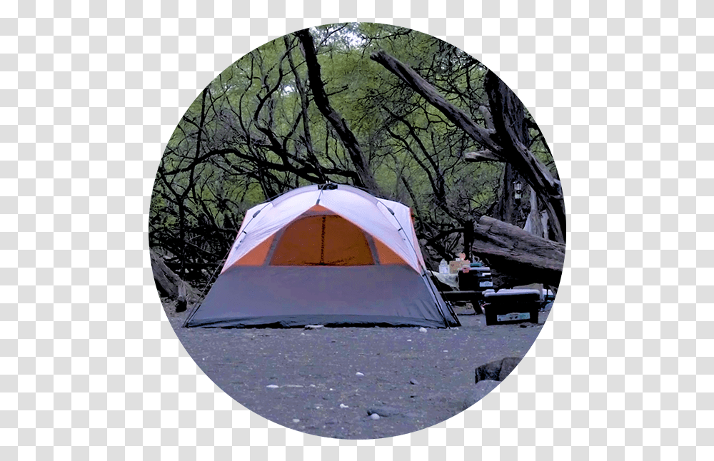 Camping At Kiholo Bay Permit Camping, Tent, Fisheye, Mountain Tent, Leisure Activities Transparent Png