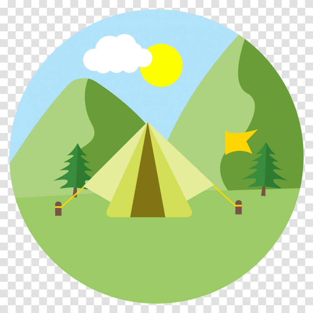 Camping Camping, Leisure Activities, Sphere, Outdoors, Drawing Transparent Png